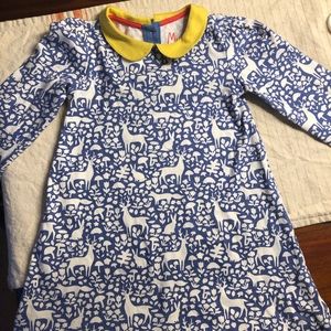 Mini Boden Dress size 5-6.  Free matching tights.